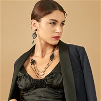 Halskette Rosso Prezioso Dame Mistery in Bronze Quarzo idrotermale 20264WOB - 20264WOB